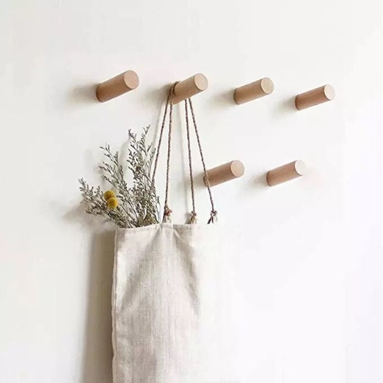 Modern Coat Hooks, Set of 4