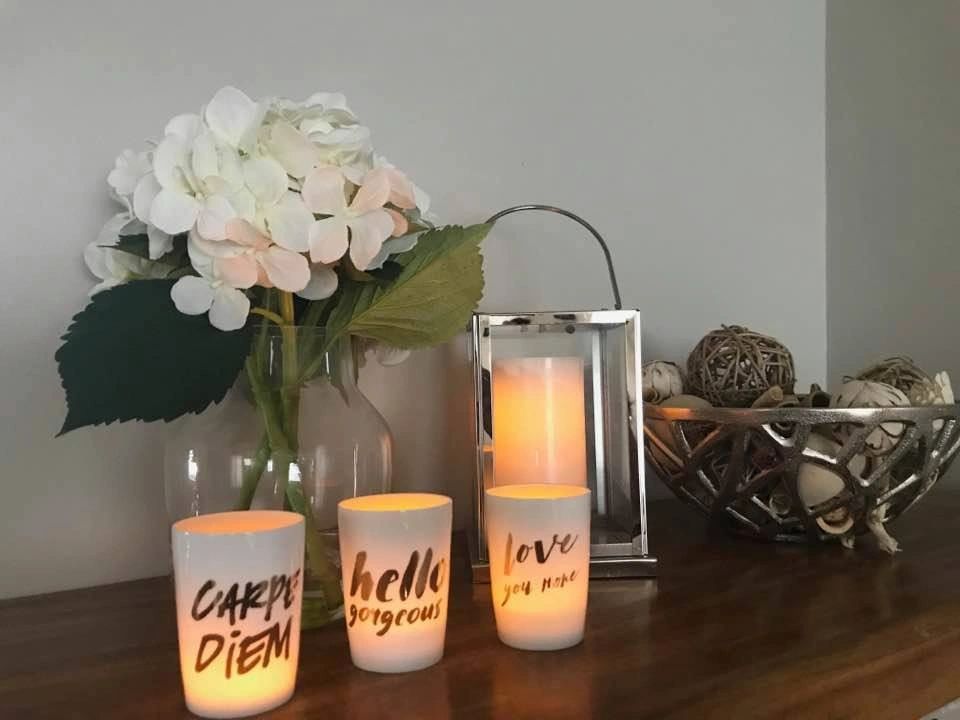 Glamour Tealight Trio