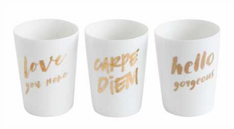 Glamour Tealight Trio