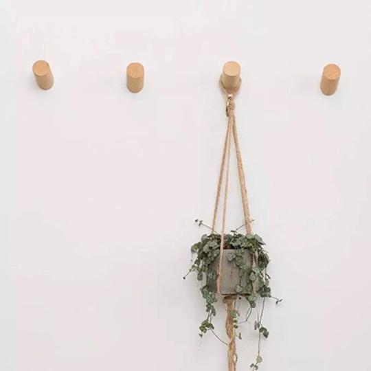 Modern Coat Hooks, Set of 4
