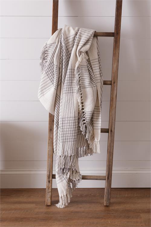Houndstooth Throw