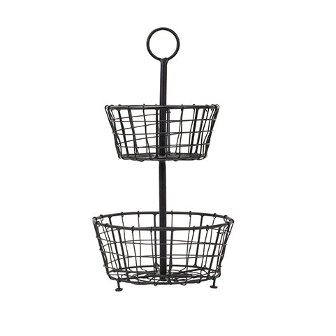 Tiered Metal Baskets