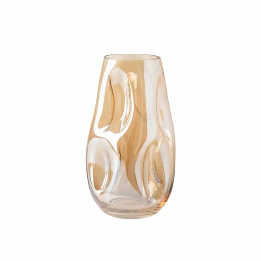 Abstract Amber Vase