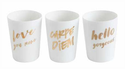 Glamour Tealight Trio